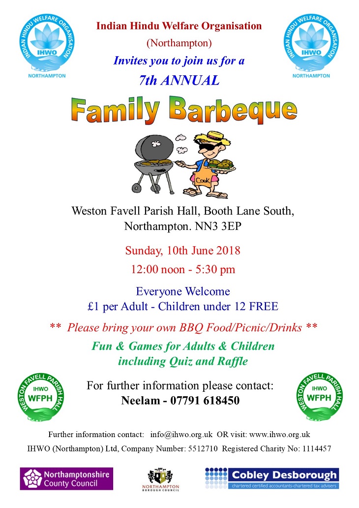 annual family barbeque 10th june 2018 wfph